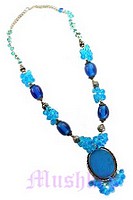 Oval Pendant Necklace - click here for large view